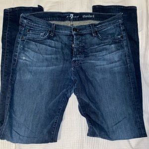 7 For All Mankind Standard Jeans 36x33